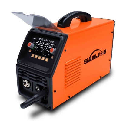 IGBT 200A LED macchina di saldatura blindata da gas multi-processo sistema di controllo di buona interazione saldatore