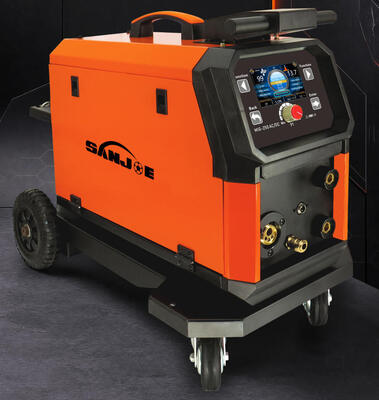 MIG Welding Machine Providing Gas Shielded Welding Argon Arc Welding and Stick Arc Welding Combo for Metal Joining